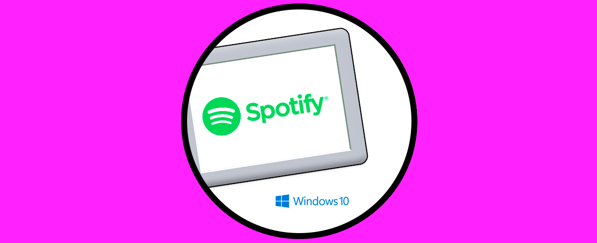 Crear acceso directo Spotify Windows 10 y Widget Spotify Windows 10