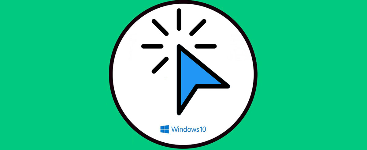 Activar o quitar sombra puntero mouse Windows 10 | RATON