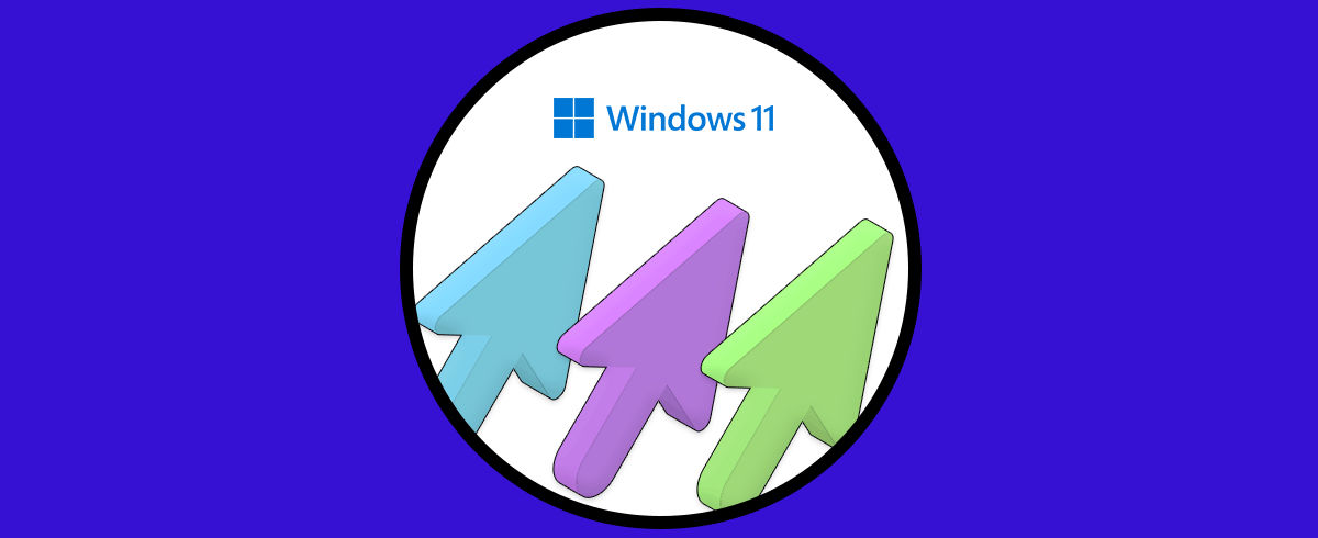 Cambiar color puntero Windows 11 | Color flecha Mouse