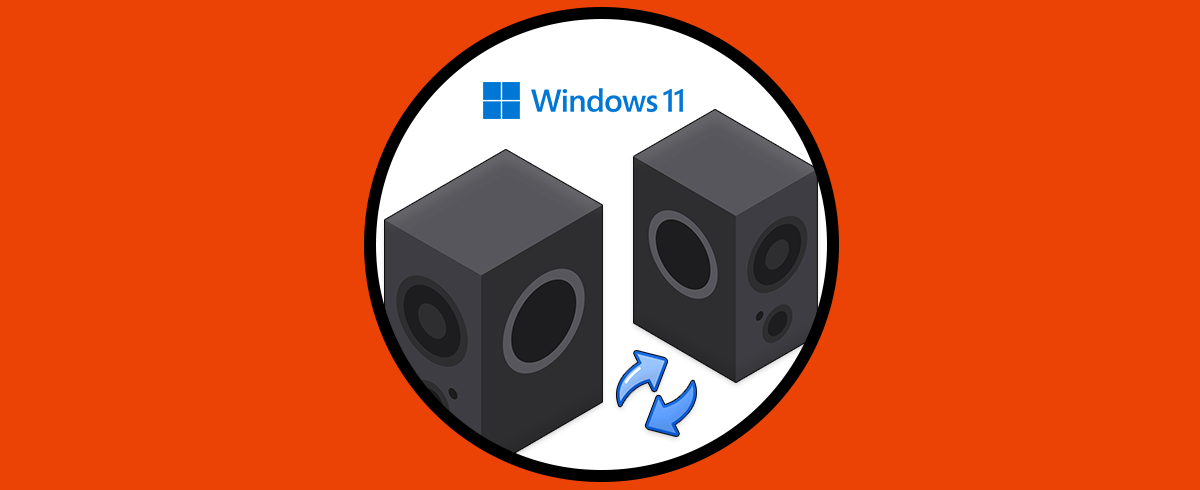 Cambiar Dispositivo Audio Windows 11 | Barra de Tareas