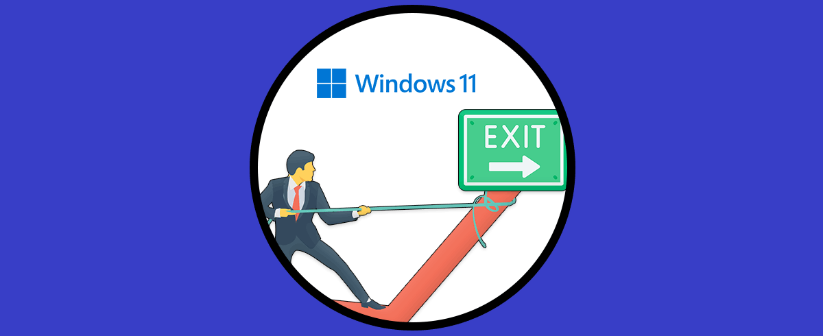 Forzar salida de programa Windows 11