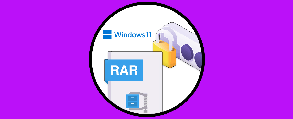 Cómo poner contraseña archivo ZIP o RAR Windows 11