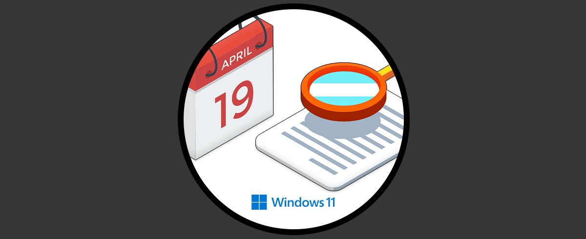 Cómo buscar archivos por fecha Windows 11