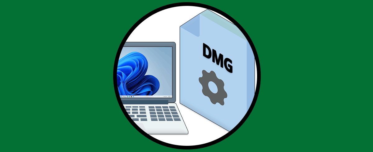 Cómo abrir archivo DMG en Windows 11
