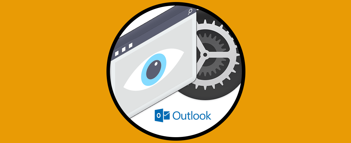 Cómo cambiar y configurar vista carpeta Outlook
