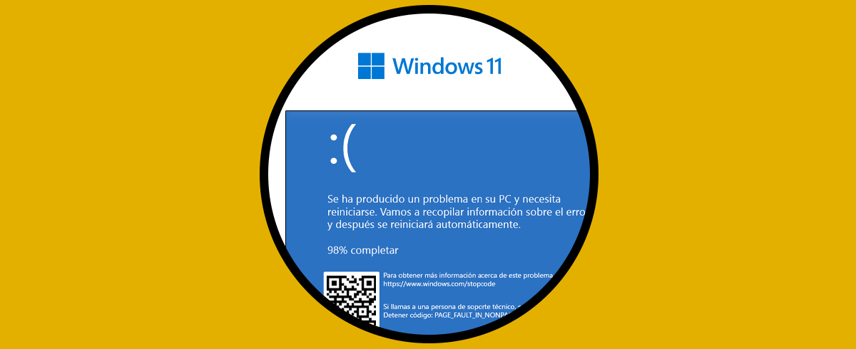 PAGE_FAULT_IN_NONPAGED_AREA Windows 11 | Solución