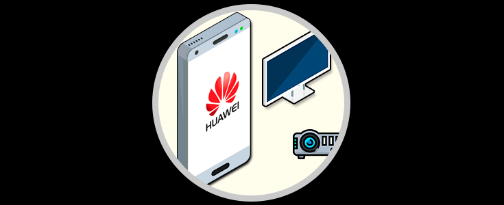 Cómo conectar Huawei P20 Lite a TV o proyector