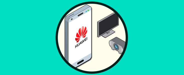 Cómo conectar Huawei P20 Pro a TV o proyector