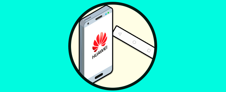 Cómo deshabilitar botones de navegación Huawei P20 Lite