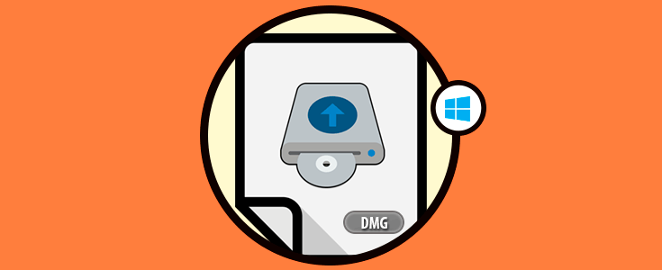 Cómo abrir archivo DMG en Windows 10, 8, 7