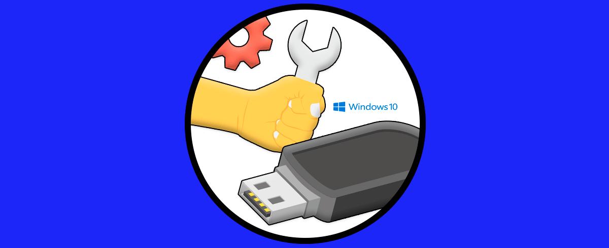 Reparar USB en Windows 10 | CMD chkdsk o Menú