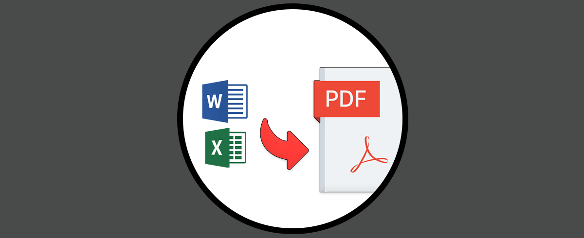 Cómo enviar un archivo Word o Excel a PDF