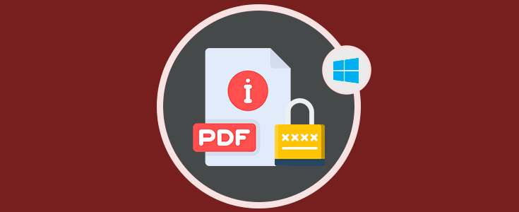 Poner contraseña a documento PDF en Windows 10