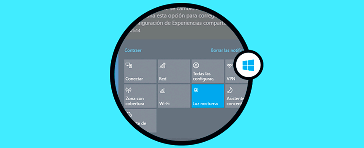 Configurar Centro de acciones y notificaciones Windows 10