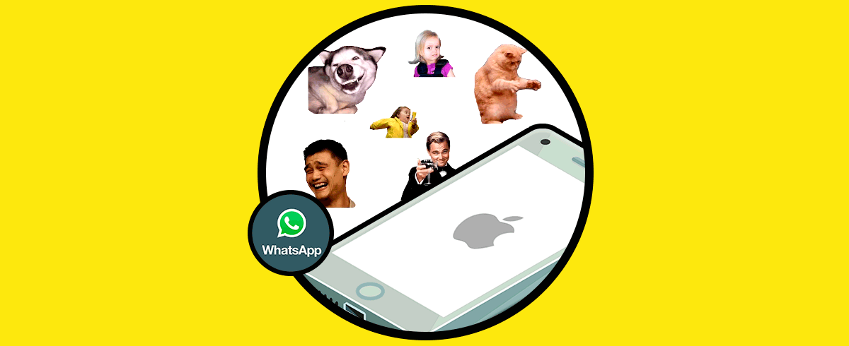 Cómo tener Stickers de memes en WhatsApp iPhone
