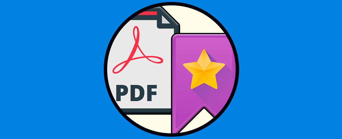 Cómo poner marcadores en páginas documentos PDF Adobe Reader