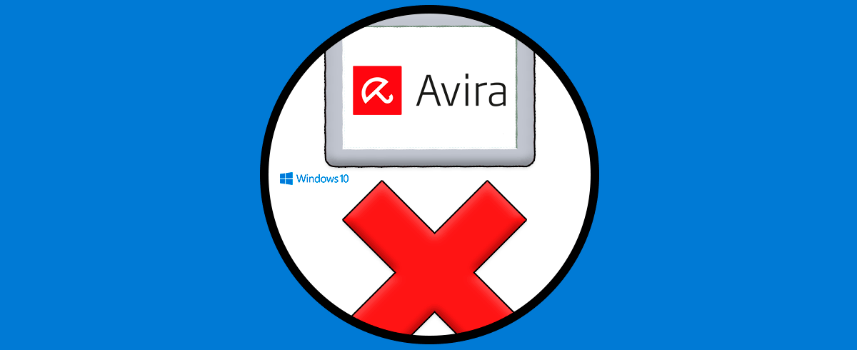 Desinstalar Avira antivirus Windows 10 PC