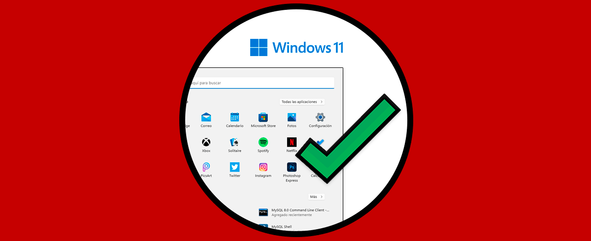 Menú Inicio Windows 11 no funciona o no abre Restaurar