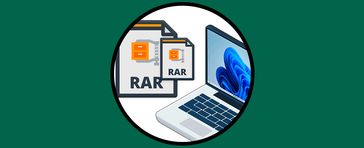 Descomprimir o Comprimir RAR Windows 11 | Extraer archivos
