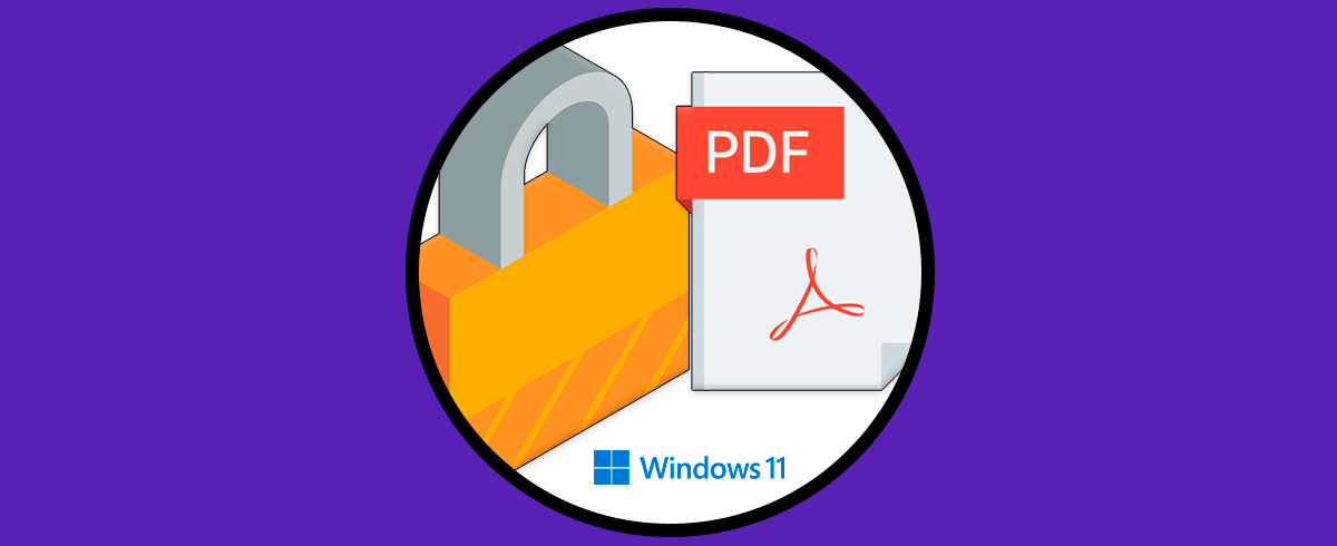 Poner Contraseña en archivo PDF Windows 11 Sin Adobe