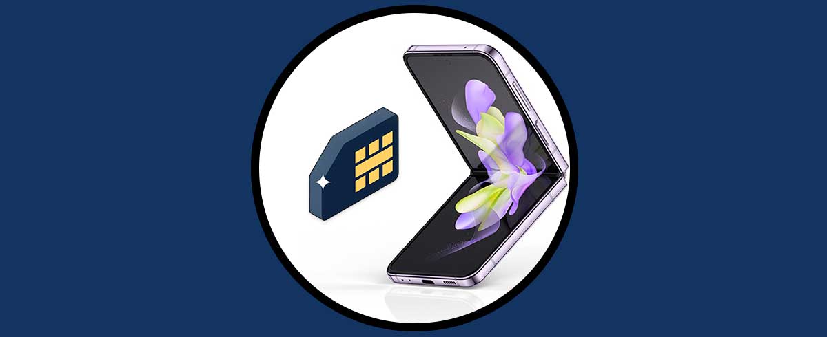 Cómo poner tarjeta SIM en Samsung Galaxy Z Flip 4