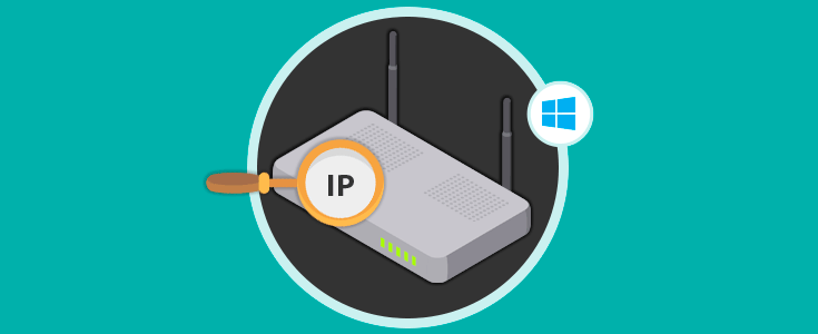 Cómo ver IP router (WiFi y cable) Windows 10, 8, 7