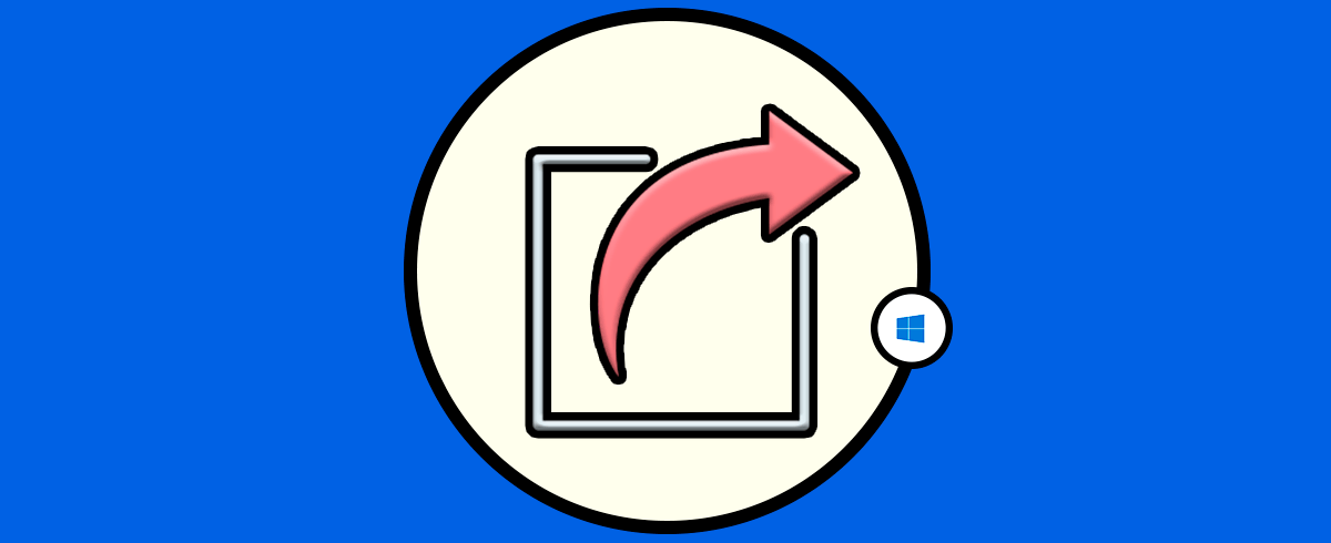 Eliminar Compartir del menú contextual botón derecho Windows 10