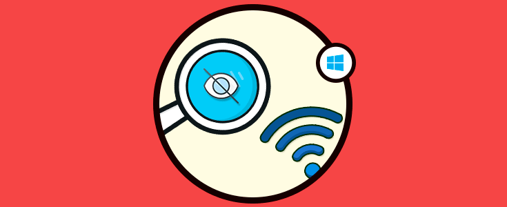 Comando para ver u ocultar SSID de mi WiFi o de otra conexión Windows 10