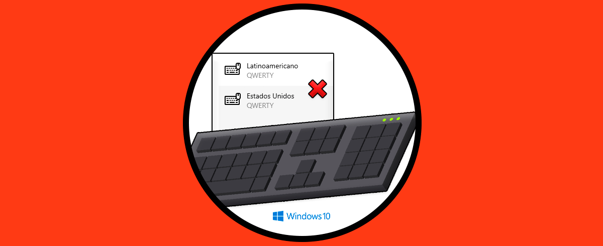 Cómo eliminar idioma de teclado Windows 10
