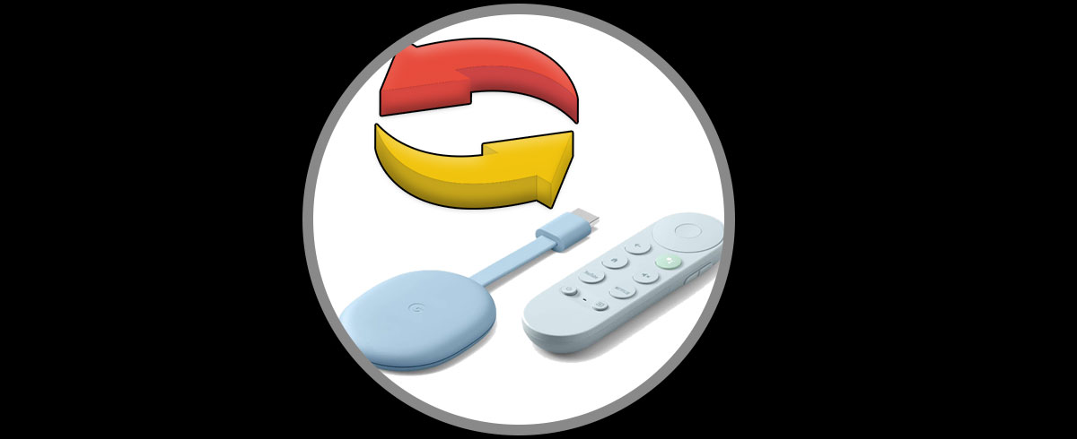 Cómo actualizar Chromecast con Google TV