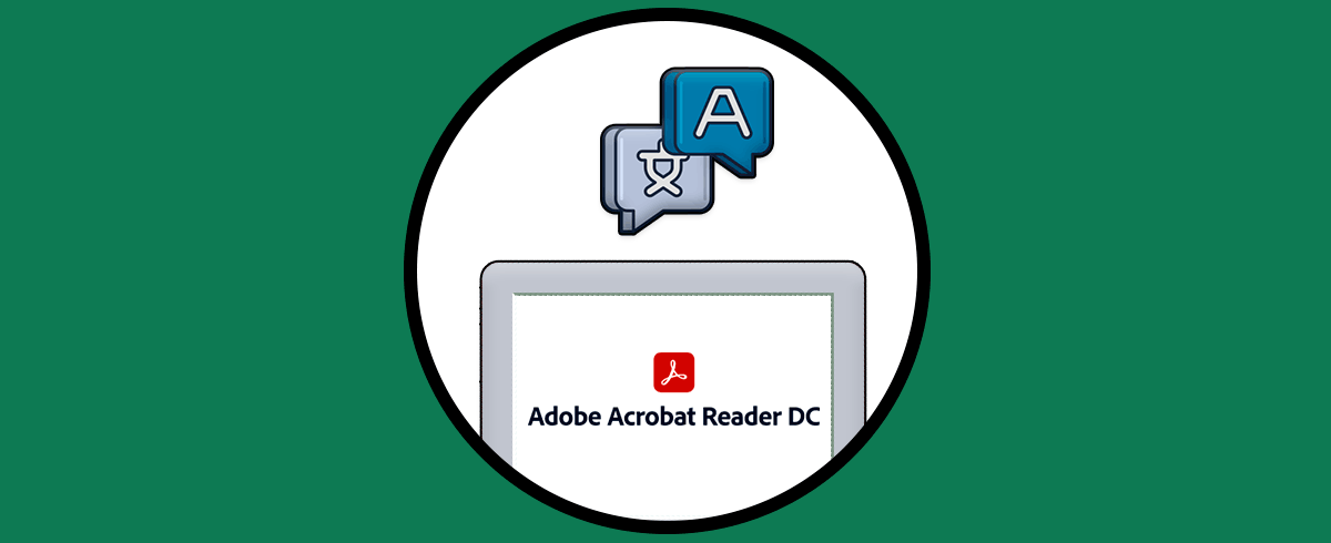 Cómo cambiar idioma Adobe Reader DC