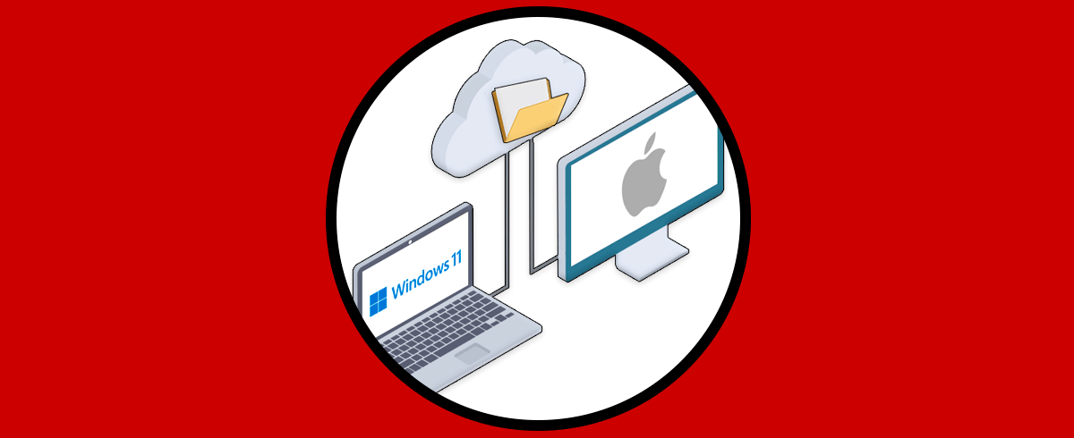 Compartir y conectar Carpetas de Red Mac y Windows 11