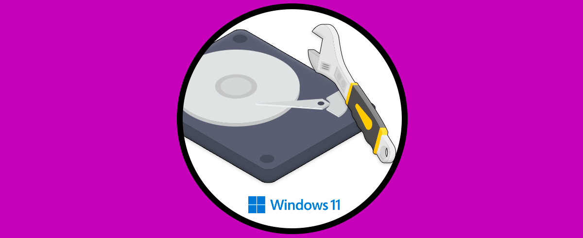 Reparar errores de sectores Disco Duro Windows 11 Sin Programas
