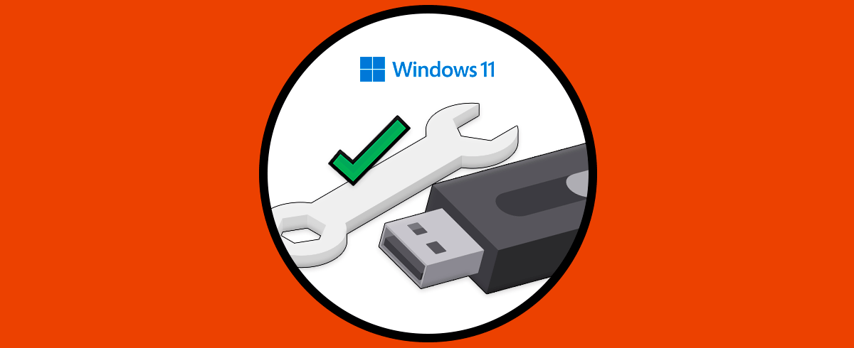 Reparar USB que no se reconoce dañada Windows 11 CMD