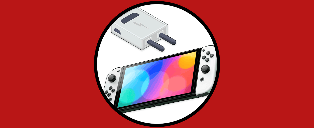 Cómo cargar Nintendo switch OLED