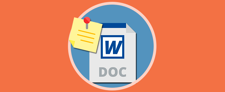 Cómo añadir un comentario en documento Word 2016 docx
