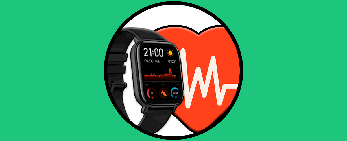 Cómo activar pulsómetro pulsaciones de ritmo cardíaco Amazfit GTS