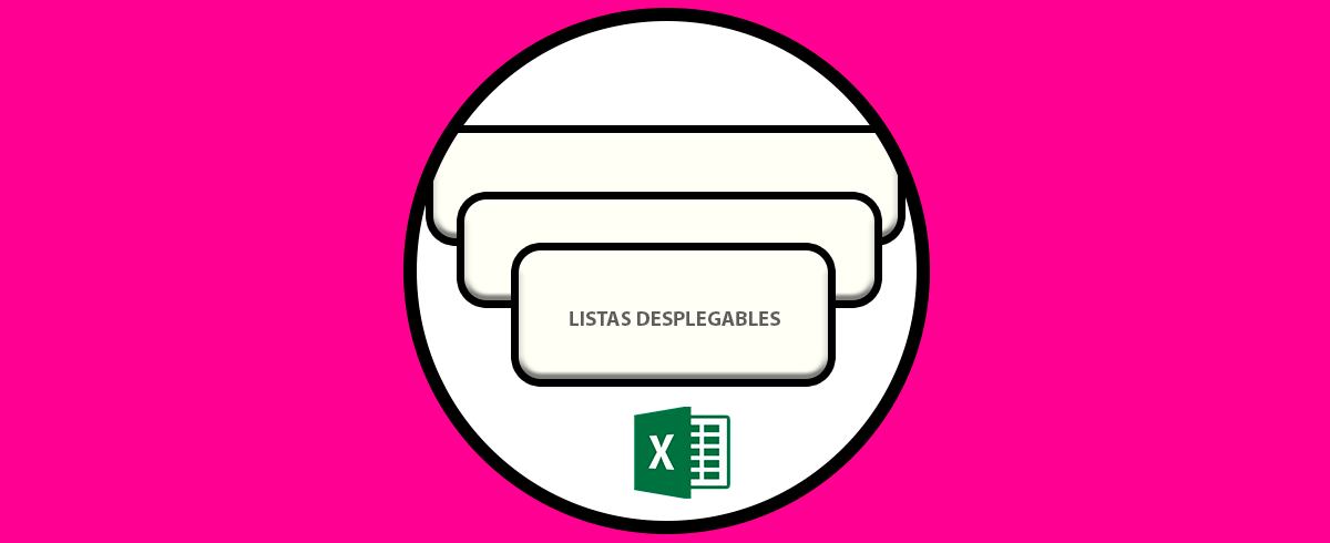 Cómo crear listas desplegables dependientes Excel 2019 y Excel 2016