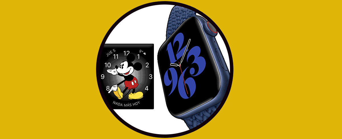 Cómo activar la voz de Mickey en el Apple Watch Series 6 y Apple Watch SE
