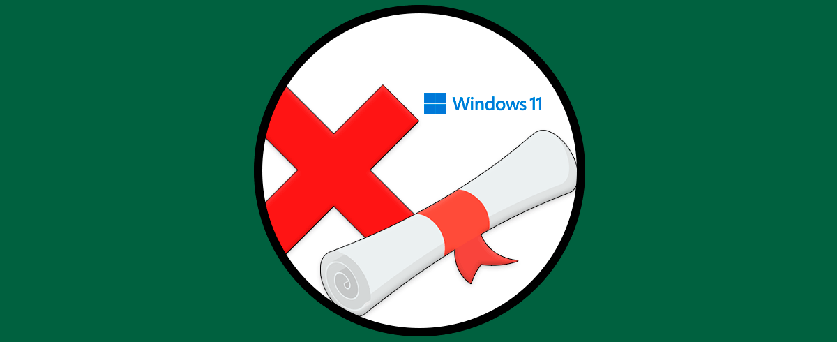 Eliminar Certificado Digital Windows 11