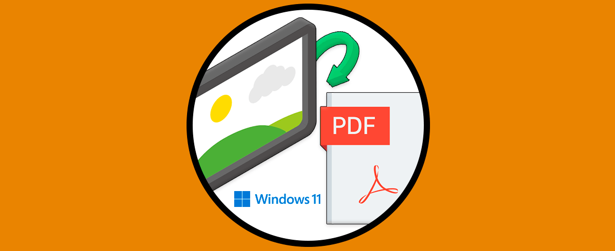 Cómo Convertir una Imagen a PDF en Windows 11 JPG o PNG a PDF