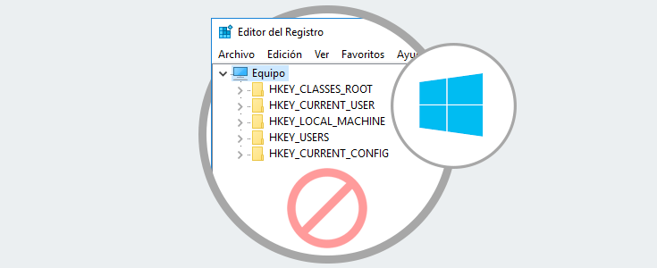 Cómo deshabilitar acceso al Registro de Windows 10, 8, 7