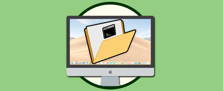 Cómo abrir terminal con una carpeta específica en Mac OS