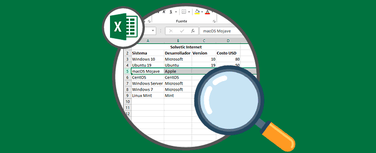 Cómo ocultar columnas o celdas en Excel 2019