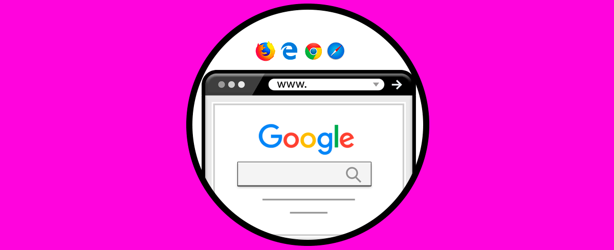 Cómo poner Google como página de inicio en Firefox, Edge, Safari y Chrome
