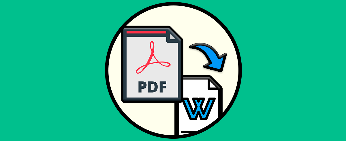 Cómo insertar un PDF en Word 2019 y Word 2016