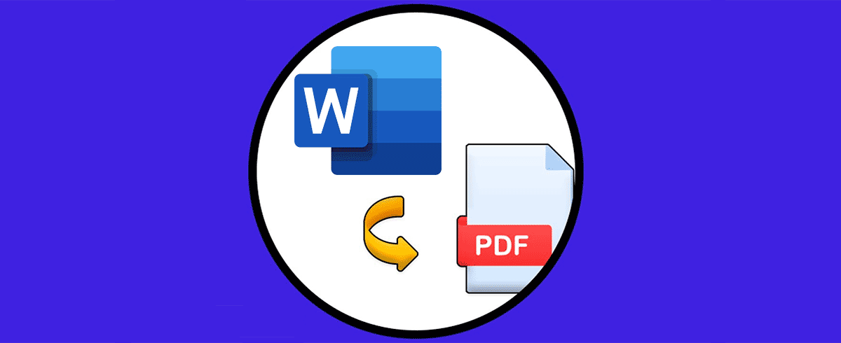 Cómo convertir un Word a PDF sin programas | Fácil y rápido