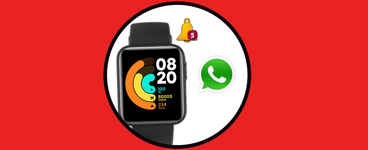 Cómo activar en Xiaomi Mi Watch Lite WhatsApp notificaciones