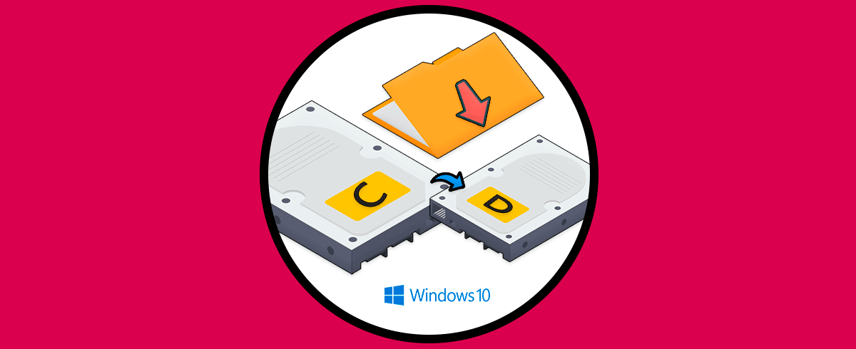 Cómo cambiar la carpeta de Descargas del disco C al disco D | Windows 10