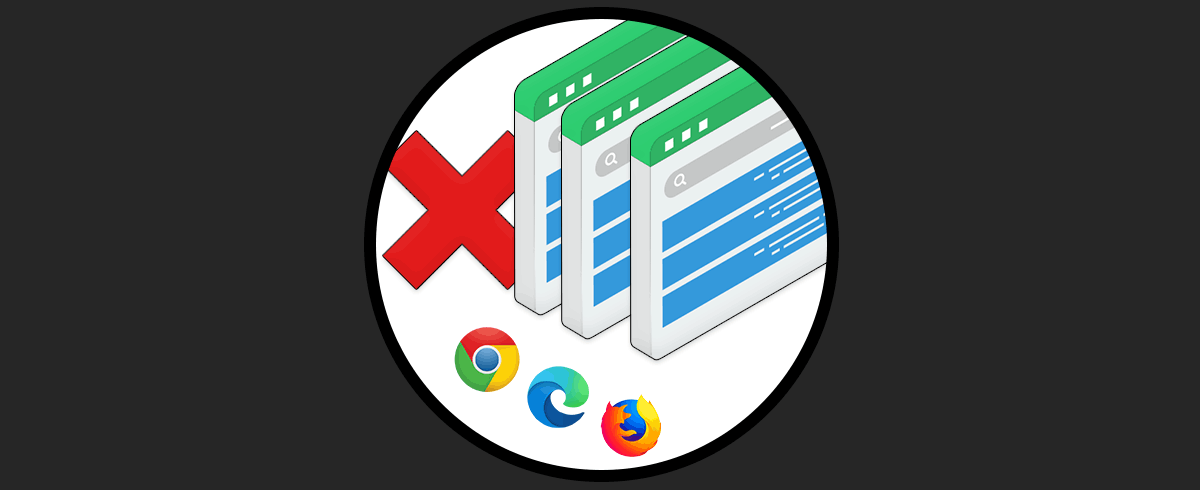 Cerrar Pestaña Chrome, Firefox o Edge Teclado